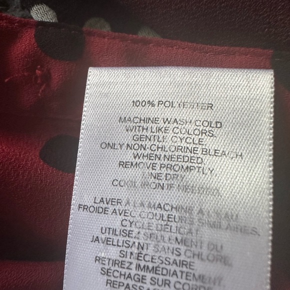 Women’s polyester long or short sleeve blouse - Picture 4 of 4